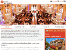 Tablet Screenshot of economic-marketing.de